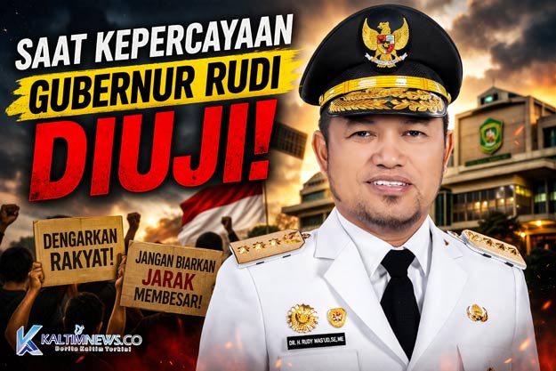 Saat Kepercayaan Gubernur Rudi Mas'ud Diuji