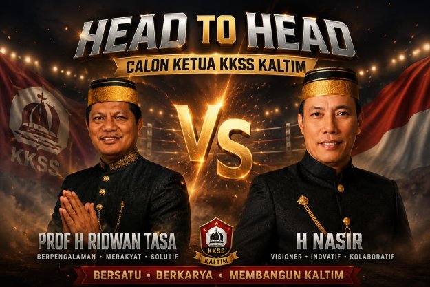 Head to Head Ketua KKSS Kaltim, Dua Kandidat Adu Dukungan