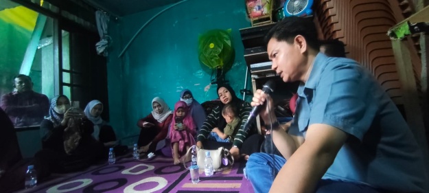 Harminsyah Ajak Warga Mangkupalas Lawan TBC dan HIV/AIDS Lewat Edukasi