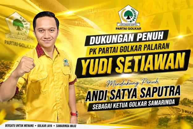 PK Palaran Resmi Merapat, Andi Satya Kantongi Dukungan PK ke-9 Jelang Musda Golkar Samarinda