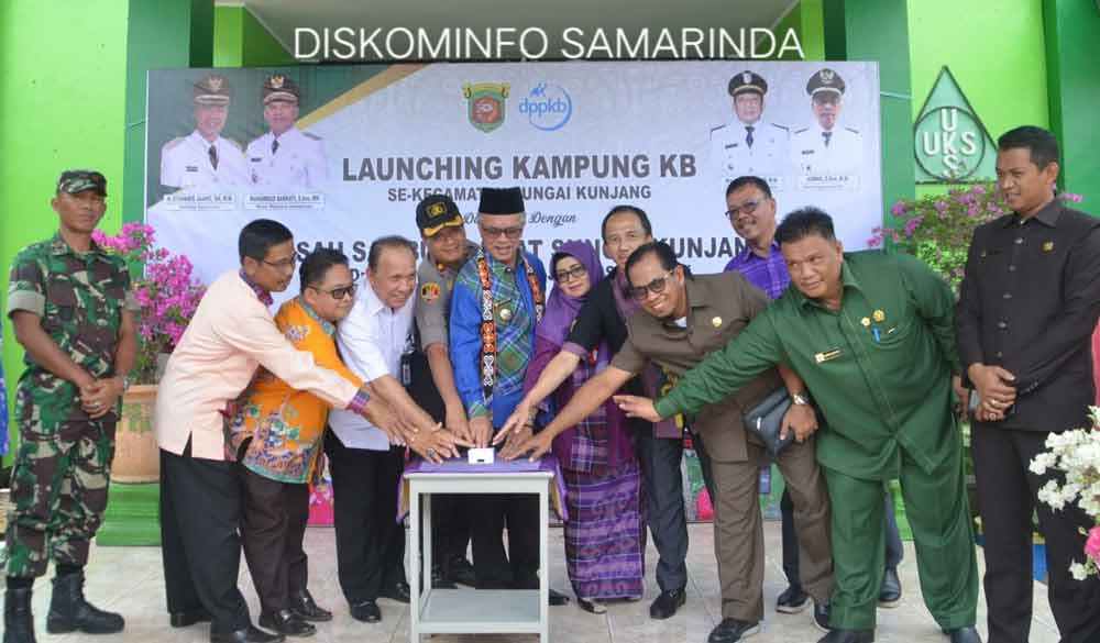 Launching 5 Kampung KB di Sungai Kunjang, Tersisa di Samarinda Kota