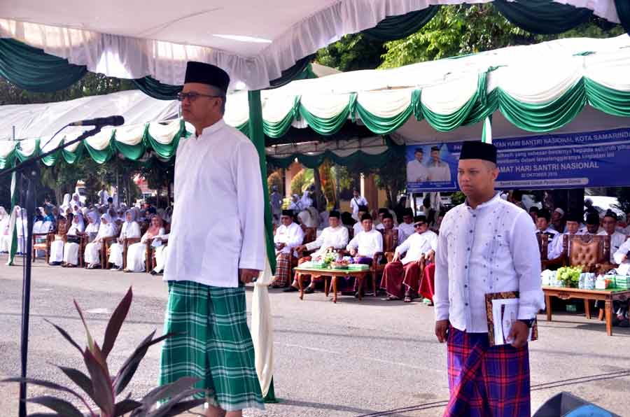 Walikota Pimpin Upacara Hari Santri Nasional 2019