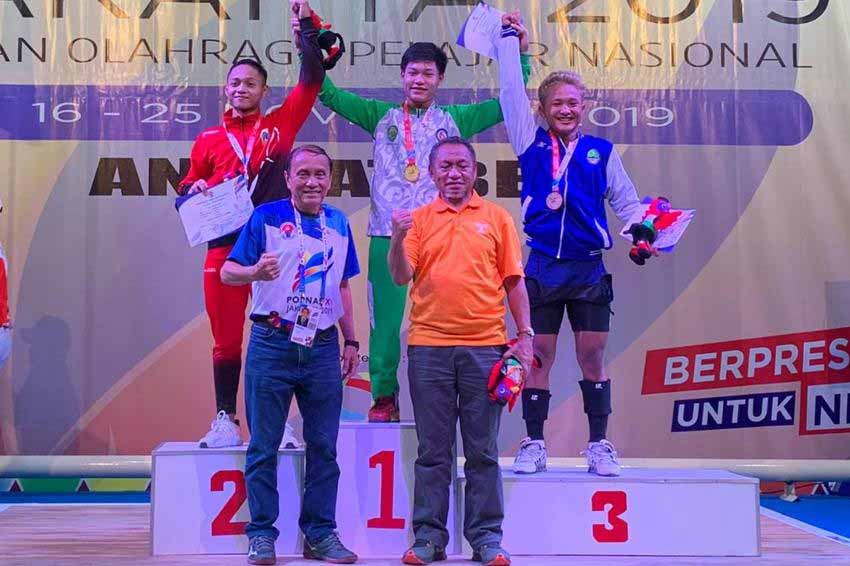 Atlet Popnas Kaltim Pecahkan Rekor Angkat Besi Dua Kali Dalam SebulanÂ 