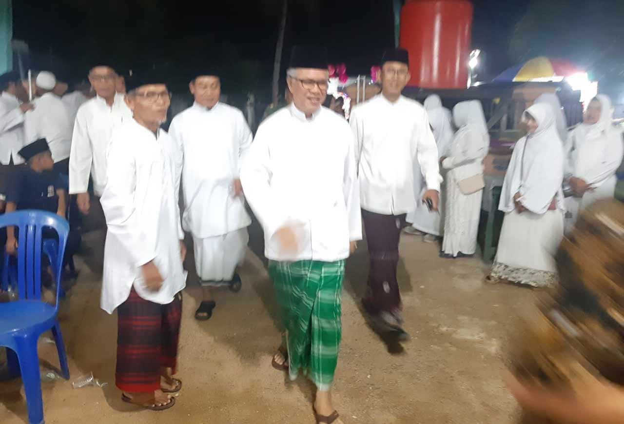 Hadiri Maulid, Jaang Resmikan Design Masjid di Palaran
