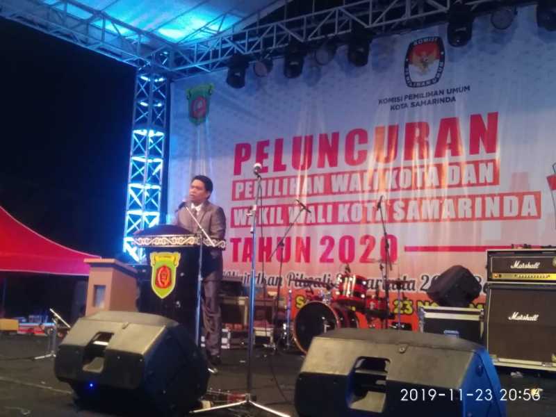 KPU Launching Maskot dan Jingle Pilkada Samarinda 2020