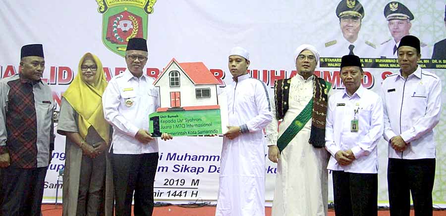 Qori Terbaik Internasional Asal Samarinda Dapat Hadiah Rumah 