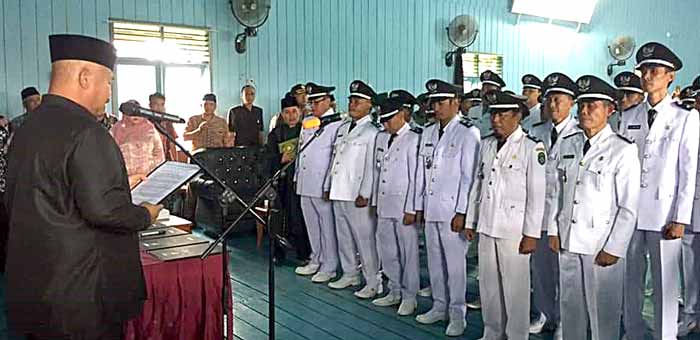 Dalam Sehari, 107 Kades se-Kukar Dilantik