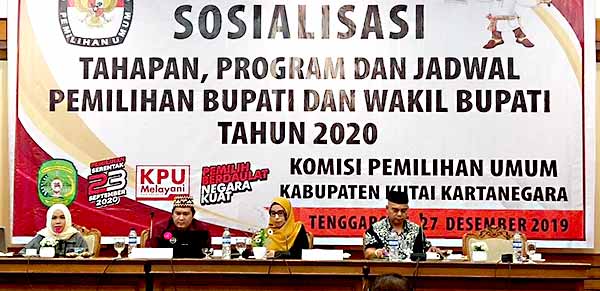 Cegah Pelanggaran & Konflik Pilkada, KPU Kukar Perketat Rekrutmen Panitia Ad Hoc Januari-Maret 2020