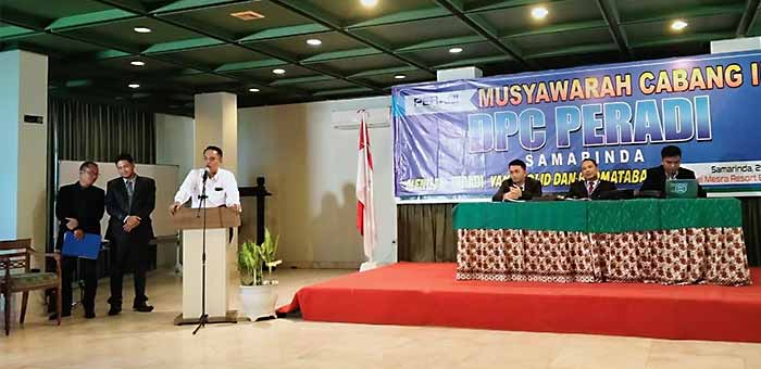 Jhon Pricles Silalahi, Nahkodai Peradi Samarinda 2020-2024