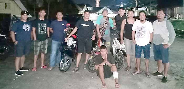 Maling Spesialis Motor Kena â€™Dorâ€™ di Jl. Sultan Alimuddin