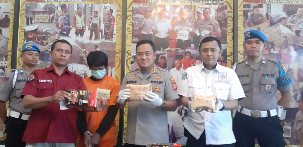 Kurir Sabu 2 Kg, Diamankan Polresta Samarinda
