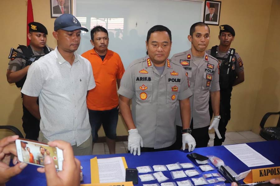 2 Hari Polresta Samarinda Gagalkan 3 Kg Sabu
