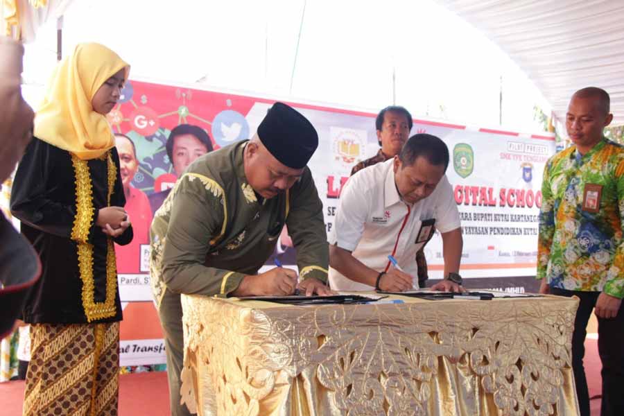 Keren, SMK YPK Tenggarong jadi Pelopor Digital School Kaltim