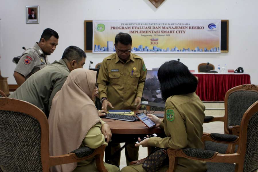 Dinas Kominfo Kukar Gelar Program Evaluasi dan Management Resiko Implementasi Smart City