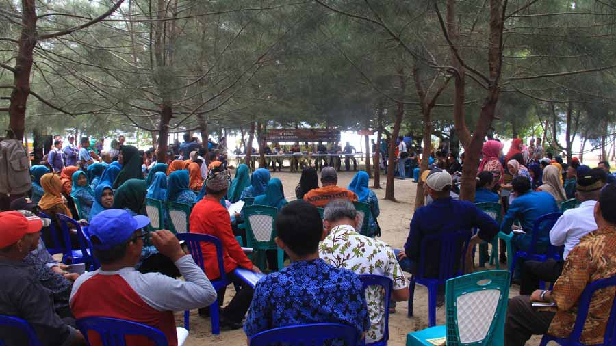 Wow, Muara Badak Gelar Musrembang di Alam Terbuka