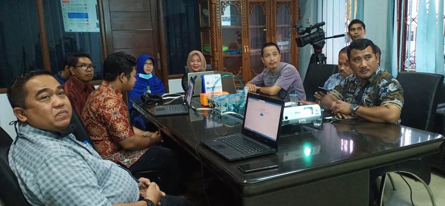 Gandeng Rumah Belajar, Dispend Kukar Louncing Sistem Belajar live Streaming di Kota Raja Chanel 