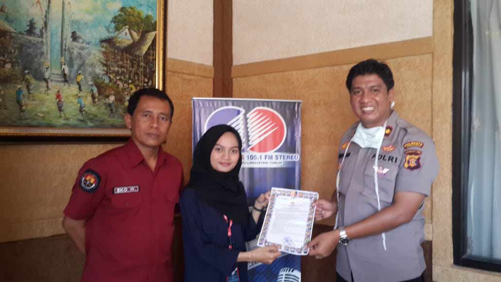 Himbau Masyarakat Samarinda tanggap Covid-19, Polresta Samarinda gelar Talk Show