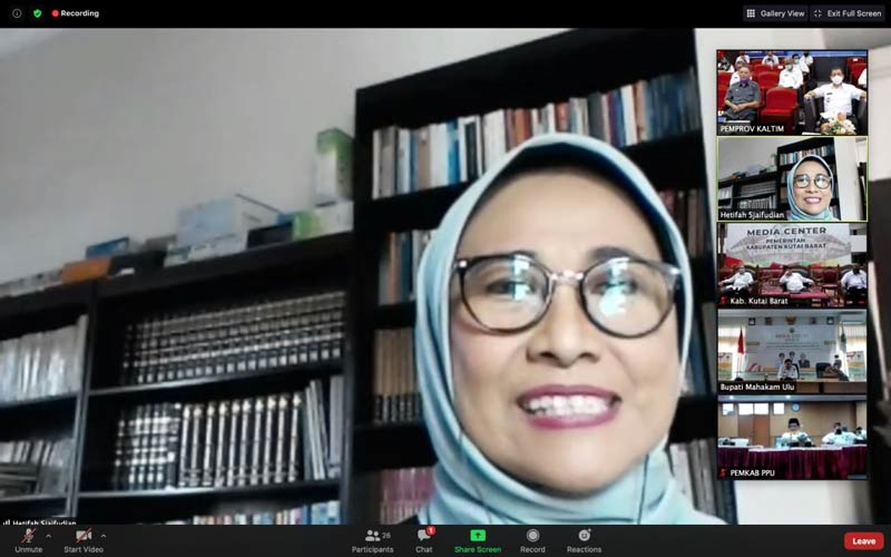 Hetifah Harap Koordinasi Meningkat di Saat Pandemi