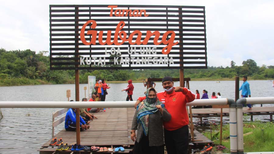 Bupati Kukar Edi Damansyah Apresiasi Ide Wisata Taman Gubang