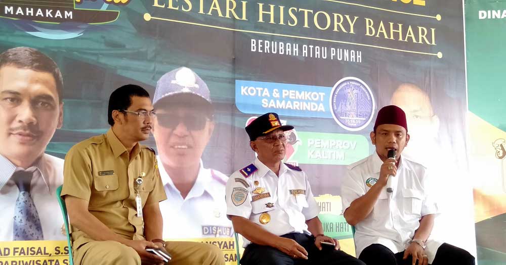 Apri Gunawan, Tak Ingin Perahu Tambangan Samarinda Hanya Tinggal Sejarah 