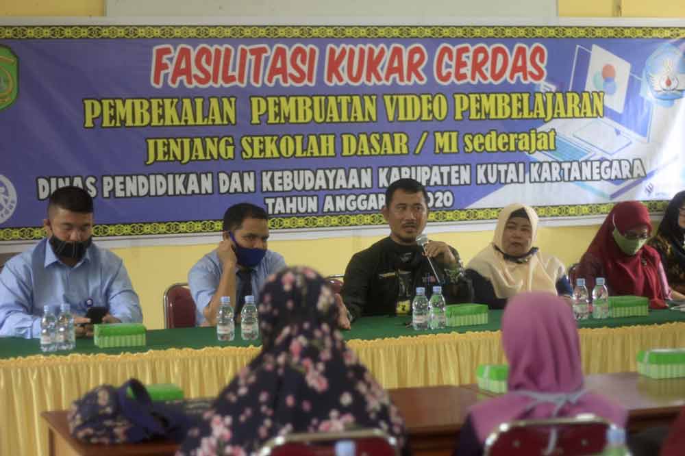 Tingkatkan Kualitas Tenaga Pendidik, Disdikbud Kukar Gelar Kegiatan Fasilitasi Kukar Cerdas