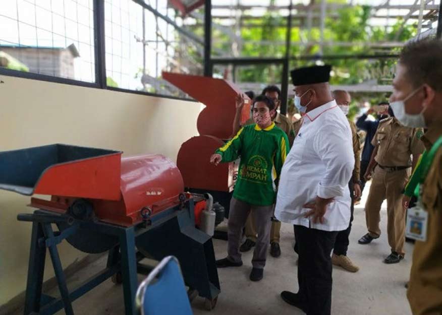 Luar Biasa, Desa Kahala Kini Turut Memiliki Bank Sampah.