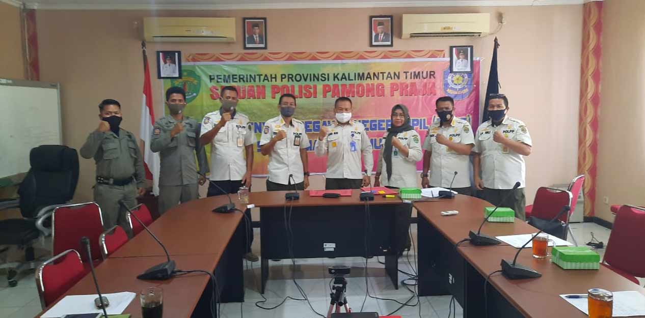 Satpol PP Kaltim Gelar Fasilitasi PPNS OPD Pemangku Perda